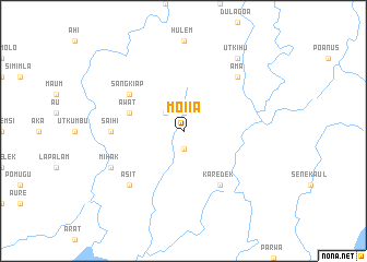 map of Moi\