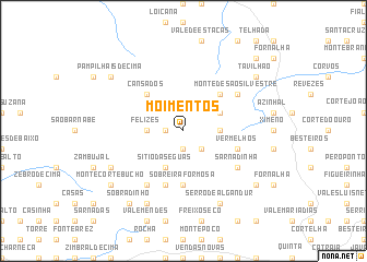 map of Moimentos