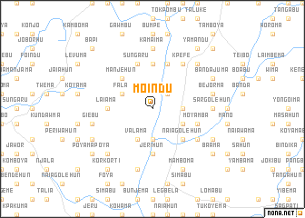 map of Moindu