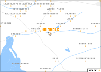 map of Moinhola