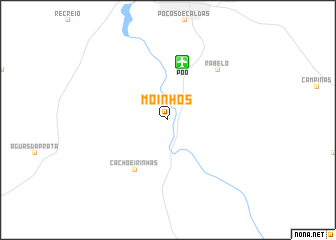 map of Moinhos