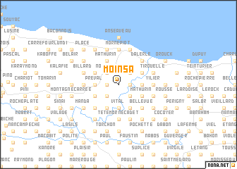 map of Moinsa