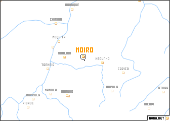 map of Moiro