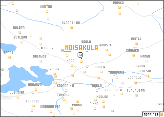 map of Mõisaküla