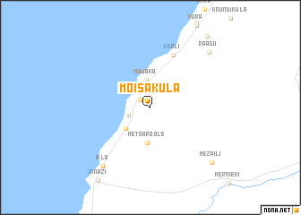 map of Mõisaküla