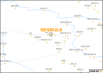 map of Mõisaküla