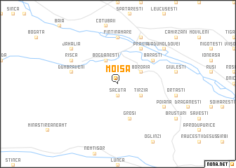 map of Moişa