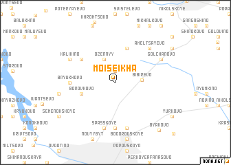 map of Moiseikha