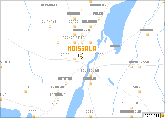 map of Moïssala