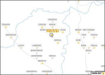 map of Moissi