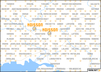 map of Moisson