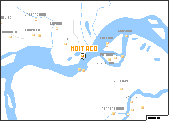 map of Moitaco