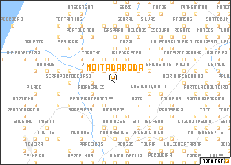 map of Moita da Roda