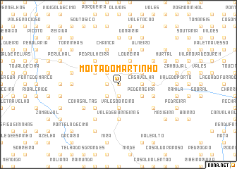 map of Moita do Martinho