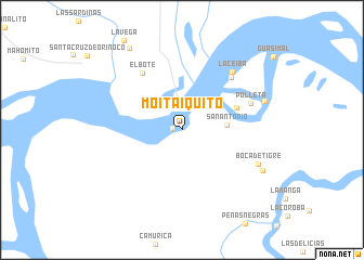 map of Moitaiquito