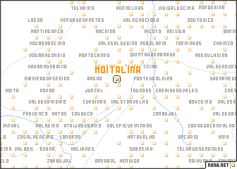 map of Moitalina