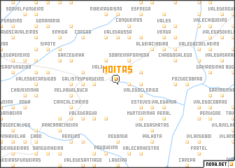 map of Moitas