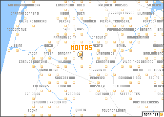 map of Moitas