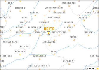 map of Moita