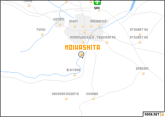 map of Moiwashita