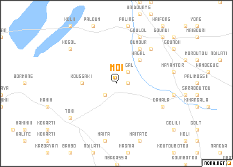 map of Moï