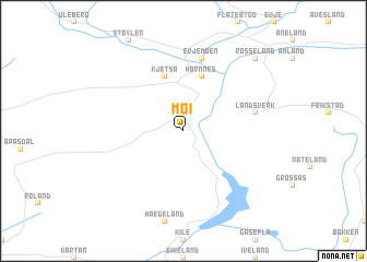 map of Moi