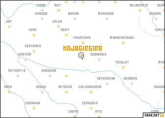 map of Mojagirgira