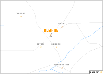 map of Mojane