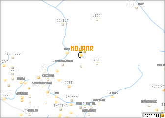 map of Mojanr