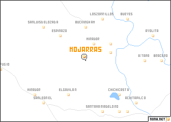 map of Mojarras