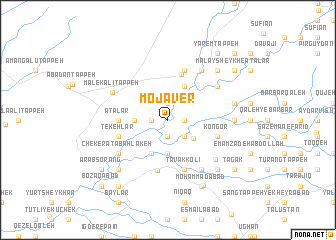 map of Mojāver