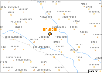 map of Mojiahu