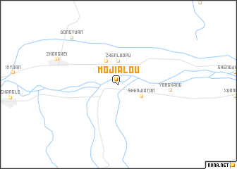 map of Mojialou