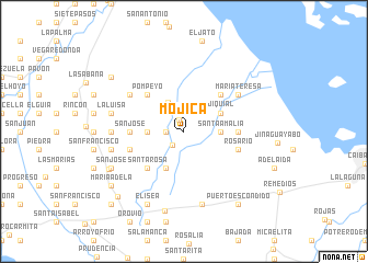 map of Mojica