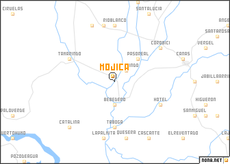 map of Mojica