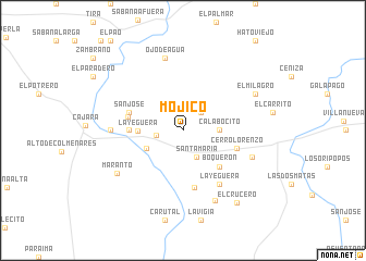 map of Mojico