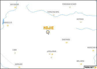 map of Mojie