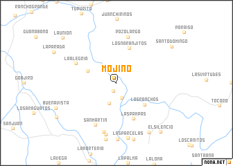 map of Mojino