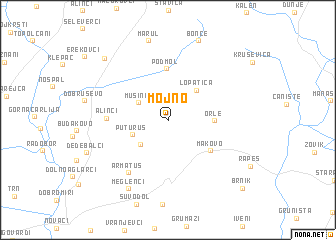 map of Mojno