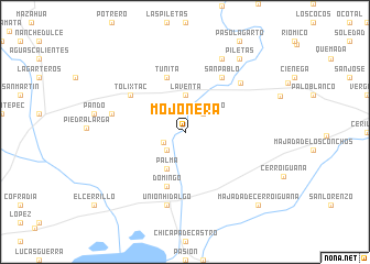 map of Mojonera