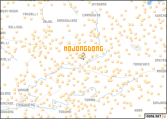 map of Mojŏng-dong