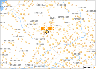 map of Mojŏng