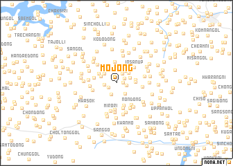 map of Mojŏng