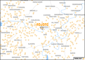 map of Mojŏng