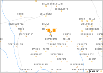 map of Mojón