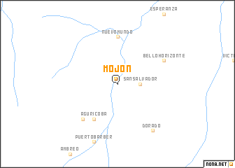 map of Mojón