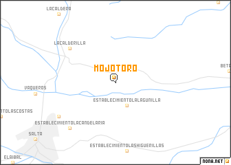 map of Mojotoro