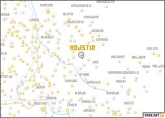 map of Mojstir