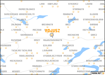 map of Mojusz