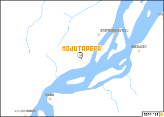 map of Mojutapera